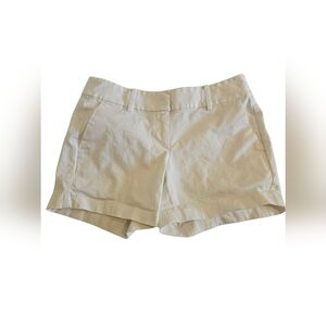 Ann Taylor Women's Cream City Shorts Size S.